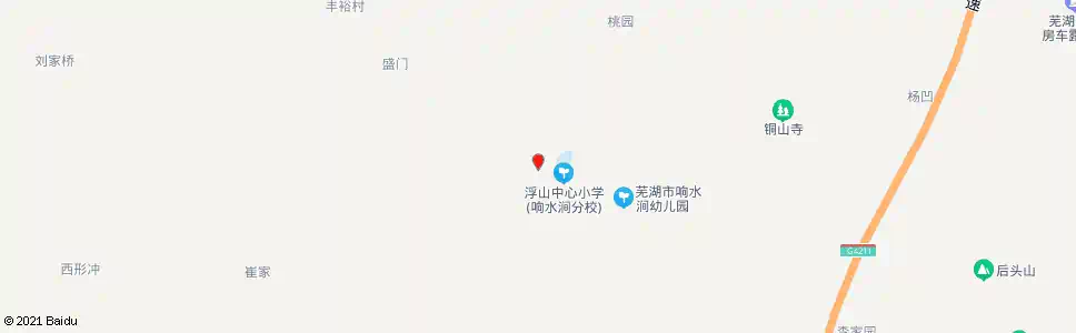 芜湖龟山村_公交站地图_芜湖公交_妙搜公交查询2025