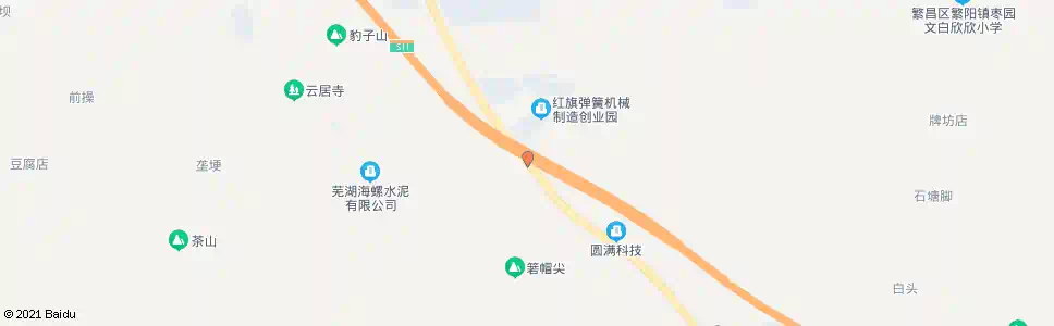 芜湖脊岭湾_公交站地图_芜湖公交_妙搜公交查询2025
