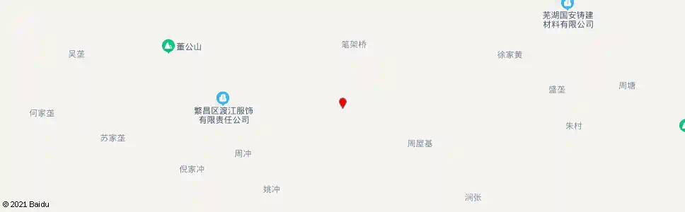 芜湖笔架村部_公交站地图_芜湖公交_妙搜公交查询2025