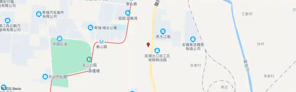 芜湖衡山路口_公交站地图_芜湖公交_妙搜公交查询2025