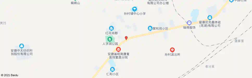 芜湖来子超市_公交站地图_芜湖公交_妙搜公交查询2025