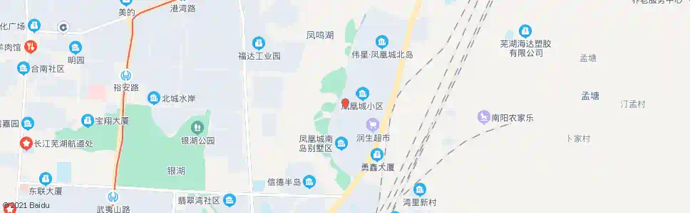 芜湖凤城卫生室_公交站地图_芜湖公交_妙搜公交查询2025