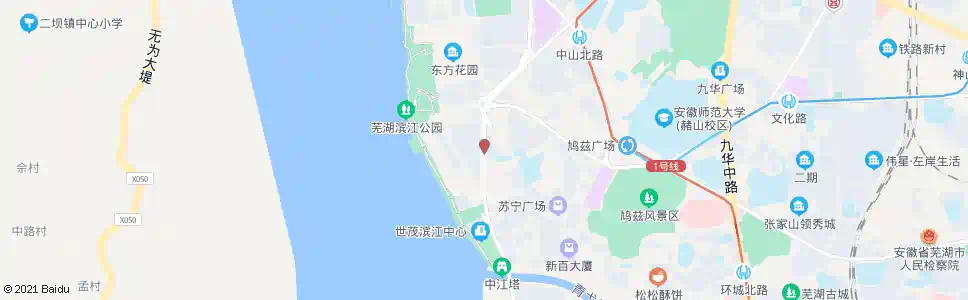 芜湖冰冻街口_公交站地图_芜湖公交_妙搜公交查询2025