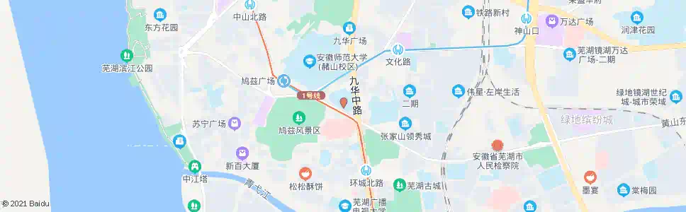 芜湖三中_公交站地图_芜湖公交_妙搜公交查询2025