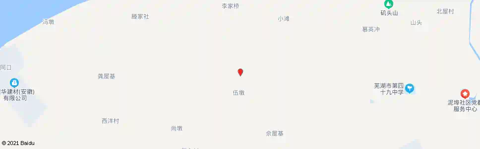 芜湖伍墩_公交站地图_芜湖公交_妙搜公交查询2025