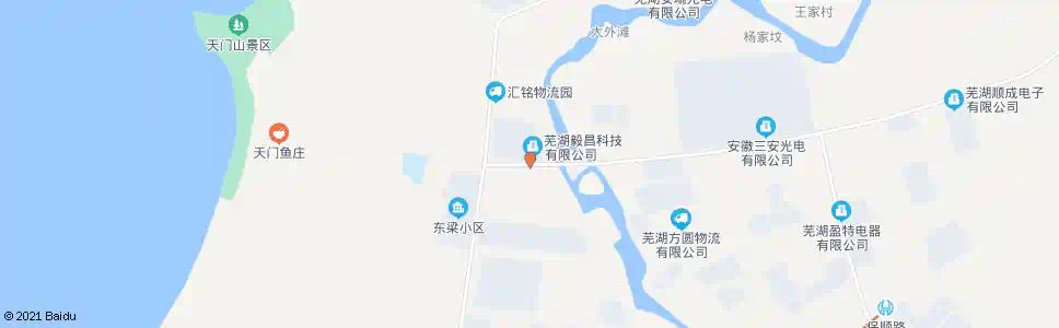 芜湖东梁山路_公交站地图_芜湖公交_妙搜公交查询2025