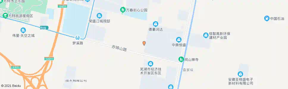 芜湖万春湖路3号站_公交站地图_芜湖公交_妙搜公交查询2025