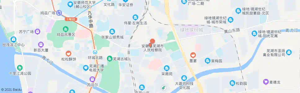 芜湖北塘小学_公交站地图_芜湖公交_妙搜公交查询2025