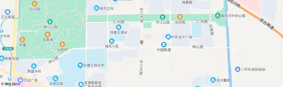 芜湖神山路口_公交站地图_芜湖公交_妙搜公交查询2025
