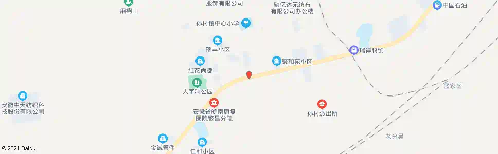 芜湖孙村桥头_公交站地图_芜湖公交_妙搜公交查询2025