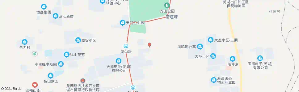 芜湖龙山路口_公交站地图_芜湖公交_妙搜公交查询2025