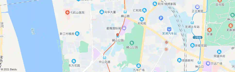芜湖银湖南路_公交站地图_芜湖公交_妙搜公交查询2025