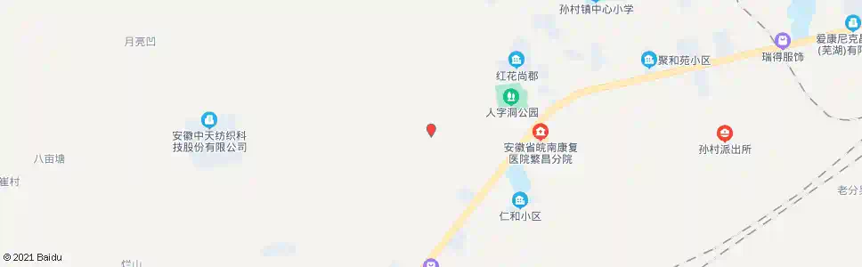 芜湖甘冲艾_公交站地图_芜湖公交_妙搜公交查询2025