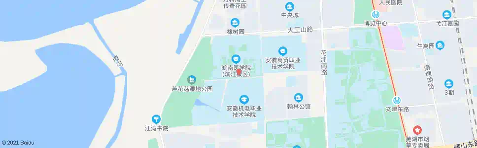 芜湖皖南医学院(南)_公交站地图_芜湖公交_妙搜公交查询2025