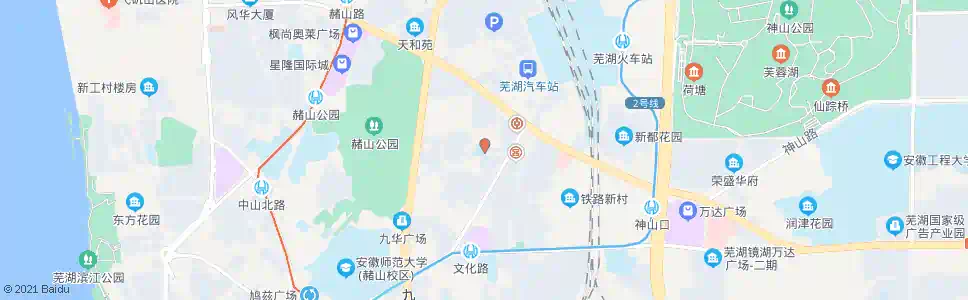 芜湖甄山小学_公交站地图_芜湖公交_妙搜公交查询2025
