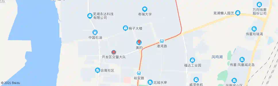 芜湖美的制冷公司_公交站地图_芜湖公交_妙搜公交查询2025