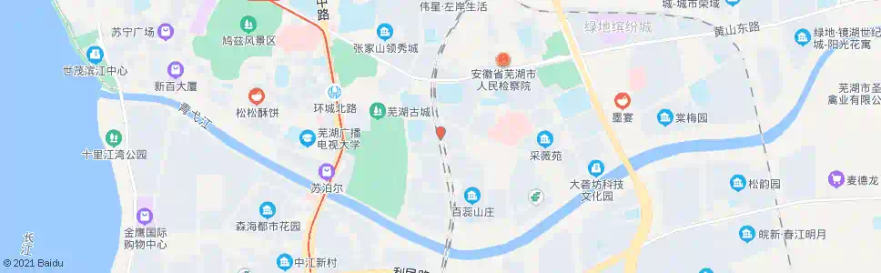 芜湖东外街_公交站地图_芜湖公交_妙搜公交查询2025