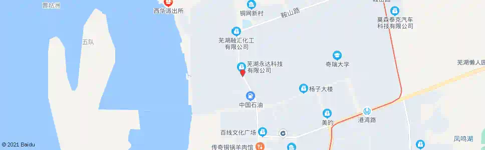 芜湖华东玻璃厂_公交站地图_芜湖公交_妙搜公交查询2025