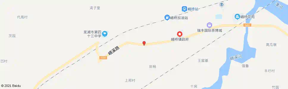 芜湖后门村_公交站地图_芜湖公交_妙搜公交查询2025