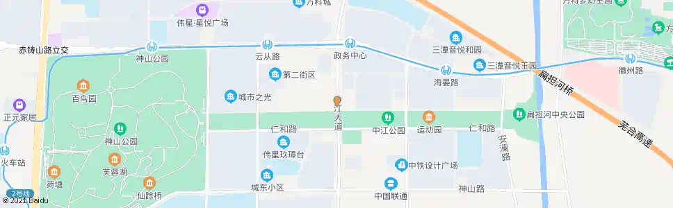 芜湖政通路口_公交站地图_芜湖公交_妙搜公交查询2025