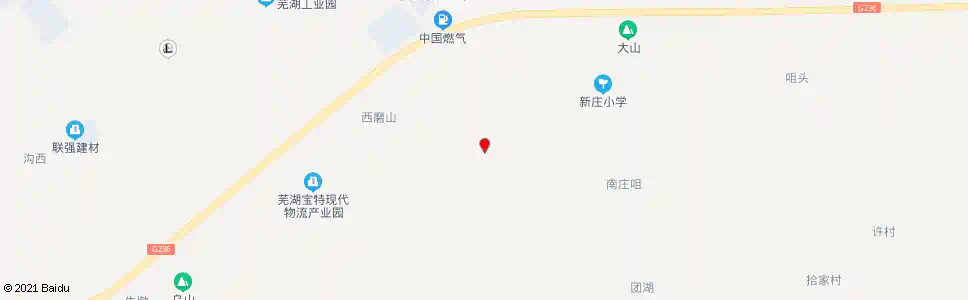 芜湖磨山村_公交站地图_芜湖公交_妙搜公交查询2025