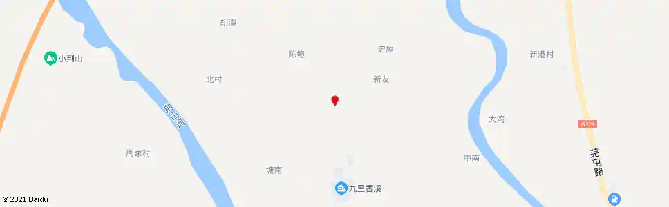 芜湖北埂桥(南)_公交站地图_芜湖公交_妙搜公交查询2025