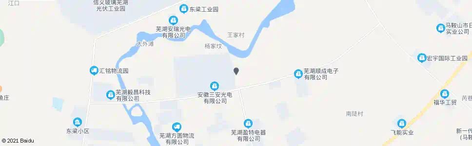 芜湖三安光电_公交站地图_芜湖公交_妙搜公交查询2025