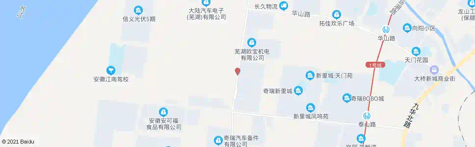 芜湖新泉公司_公交站地图_芜湖公交_妙搜公交查询2025