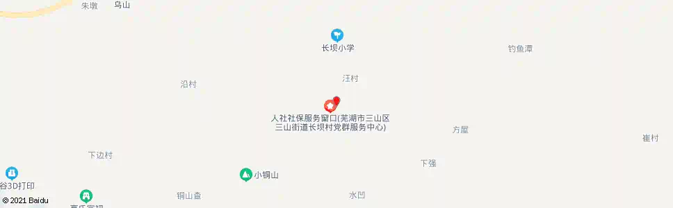 芜湖长坝村委会_公交站地图_芜湖公交_妙搜公交查询2025
