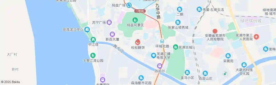 芜湖二街_公交站地图_芜湖公交_妙搜公交查询2025
