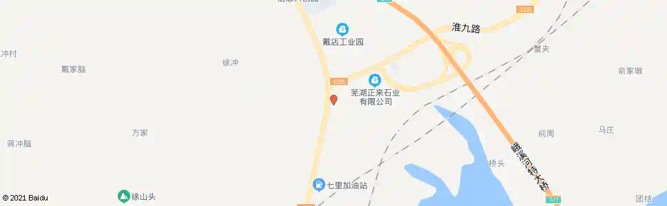 芜湖戴店小区_公交站地图_芜湖公交_妙搜公交查询2025