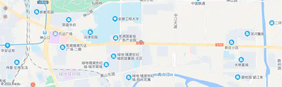 芜湖北京中路_公交站地图_芜湖公交_妙搜公交查询2025
