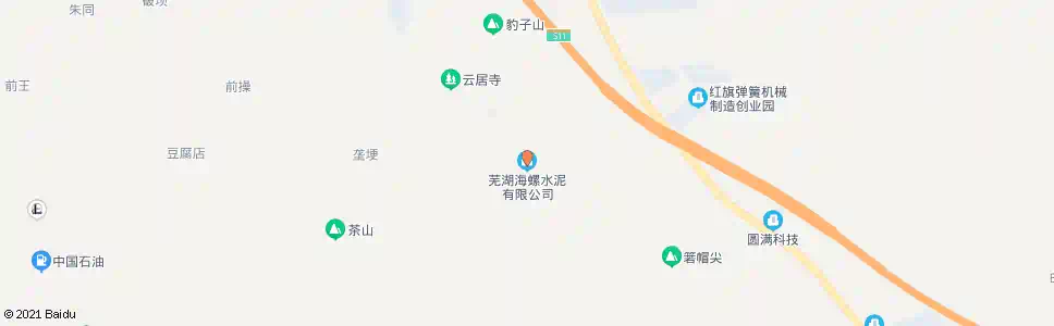 芜湖海螺水泥厂_公交站地图_芜湖公交_妙搜公交查询2025