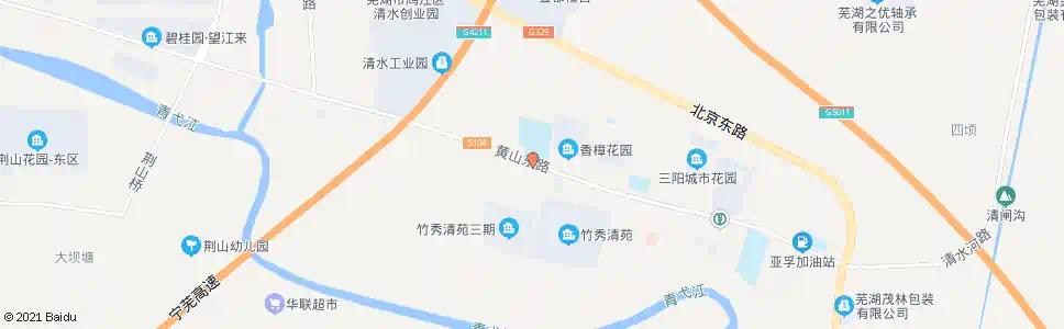 芜湖黄山东路_公交站地图_芜湖公交_妙搜公交查询2025