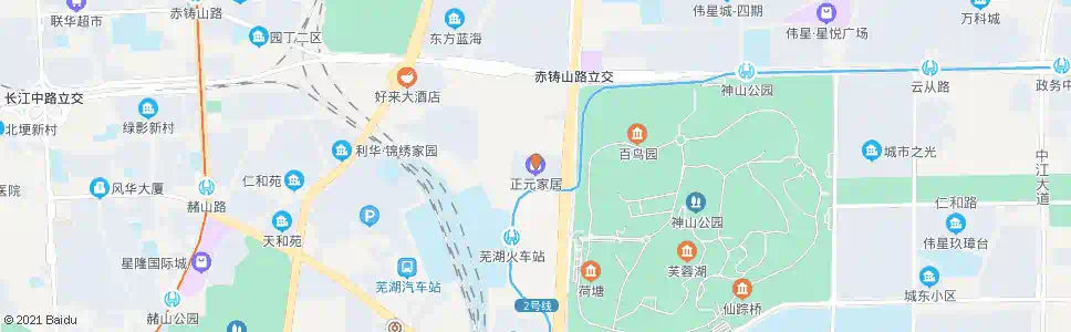 芜湖欧亚达正元家居_公交站地图_芜湖公交_妙搜公交查询2025