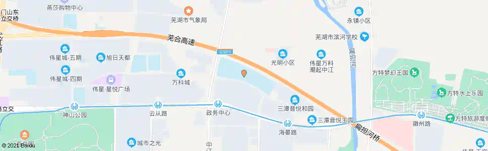芜湖第一中学_公交站地图_芜湖公交_妙搜公交查询2025