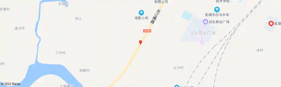 芜湖长江南路6号站_公交站地图_芜湖公交_妙搜公交查询2025