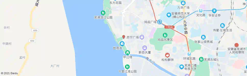 芜湖天主教堂_公交站地图_芜湖公交_妙搜公交查询2025
