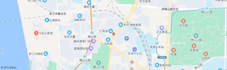 芜湖天和苑_公交站地图_芜湖公交_妙搜公交查询2025