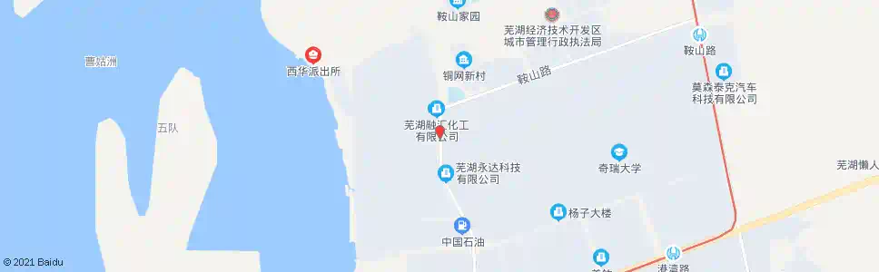 芜湖融汇化工_公交站地图_芜湖公交_妙搜公交查询2025