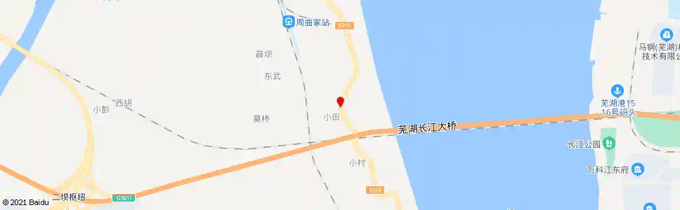 芜湖田沟_公交站地图_芜湖公交_妙搜公交查询2025
