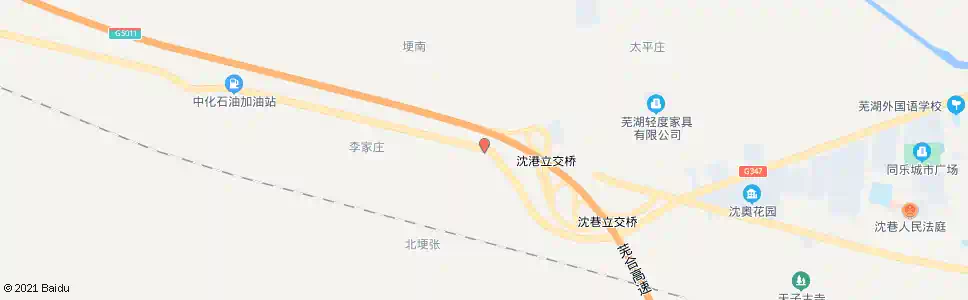 芜湖石高庄_公交站地图_芜湖公交_妙搜公交查询2025