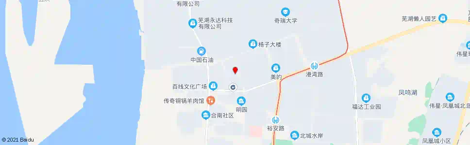 芜湖国信大酒店_公交站地图_芜湖公交_妙搜公交查询2025