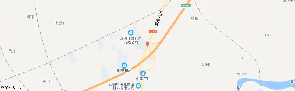 芜湖八里湾大桥南_公交站地图_芜湖公交_妙搜公交查询2025