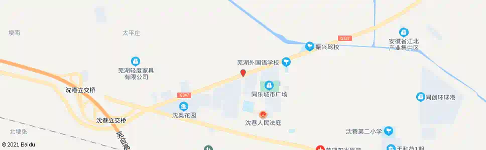 芜湖沈百南路口_公交站地图_芜湖公交_妙搜公交查询2025