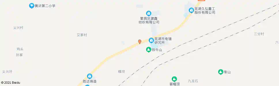 芜湖梨山_公交站地图_芜湖公交_妙搜公交查询2025