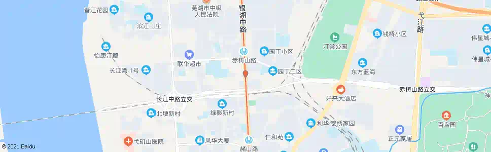 芜湖福海家具西_公交站地图_芜湖公交_妙搜公交查询2025
