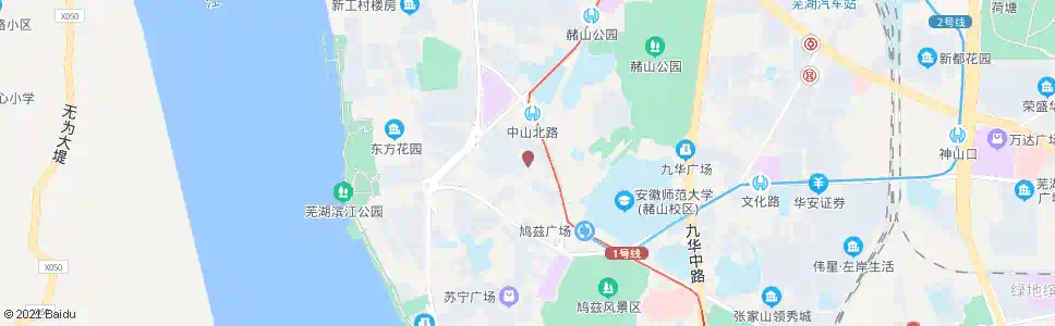 芜湖申元街_公交站地图_芜湖公交_妙搜公交查询2025