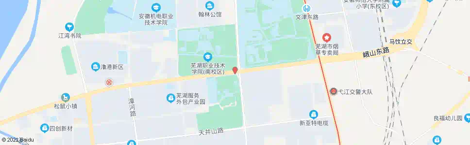 芜湖花津南路_公交站地图_芜湖公交_妙搜公交查询2025