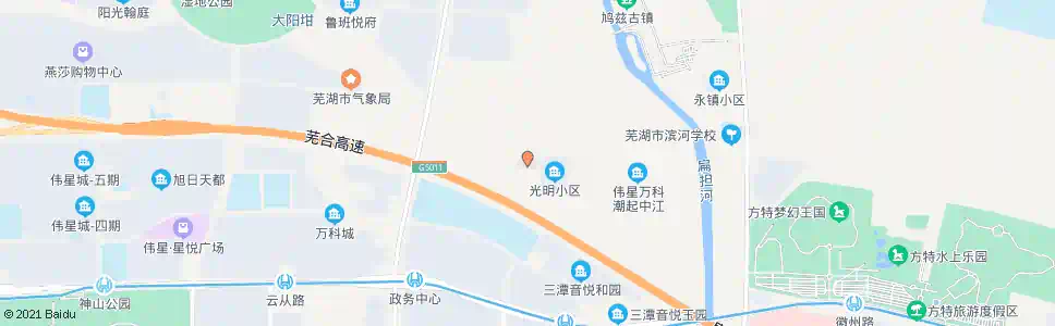 芜湖同济医院_公交站地图_芜湖公交_妙搜公交查询2025